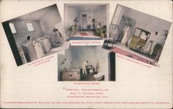 Hotel Chamberlin Hydrotherapeutic Baths, Fortress Monroe, VA Postcard