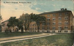 St. Mary's Hospital Building Postcard