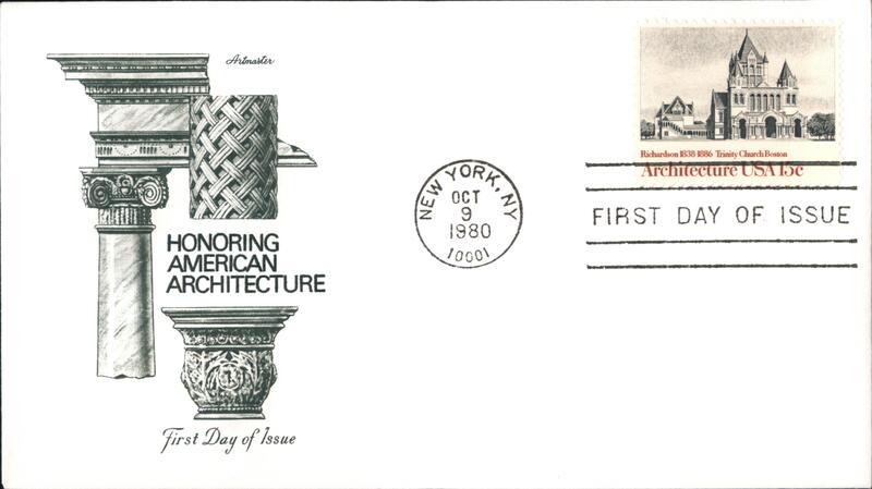 1980 15c American Architecture FDC First Day Covers