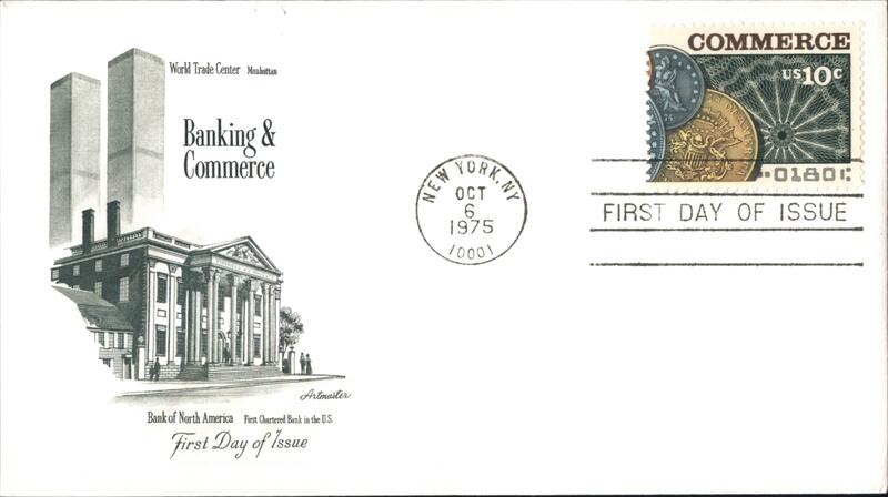 1975 10c Commerce First Day Cover First Day Covers