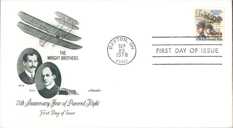 1978 31c Wright Brothers 75th Anniversary of Powered Flight