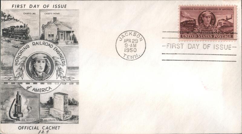 1950 3c Honoring Railroad Engineers FDC First Day Covers