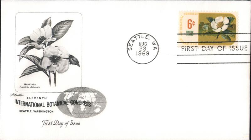 1969 6c Franklinia alatamaha Botanical Congress FDC