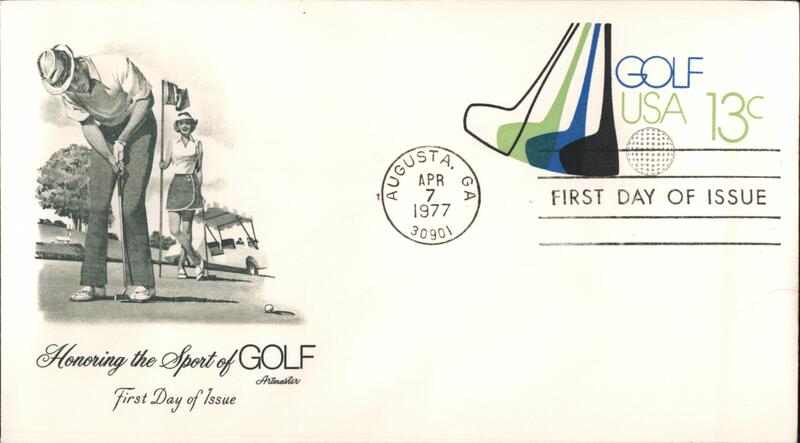 1977 13c Golf USA First Day Cover First Day Covers