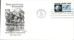1970 6c Save Our Air First Day Cover First Day Cover