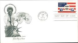 1976 31c International Airmail Rate First Day Cover First Day Cover
