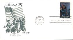 1976 13c Spirit of '76 First Day Cover First Day Cover