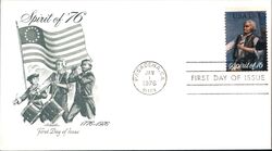 1976 13c Spirit of '76 First Day Cover First Day Cover
