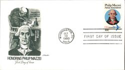 1980 40c Philip Mazzei First Day Cover First Day Cover