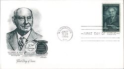 1956 3c Harvey Wiley Pure Food and Drug Act First Day Cover First Day Cover