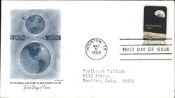 1969 6c Apollo 8 First Day Cover First Day Cover
