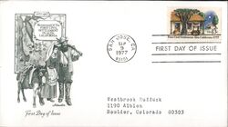 1977 13c First Civil Settlement in Alta California FDC First Day Cover