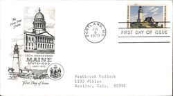 1970 6c Maine Statehood First Day Cover First Day Cover