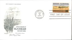 1974 10c Rural America Kansas Hard Winter Wheat First Day Cover First Day Cover