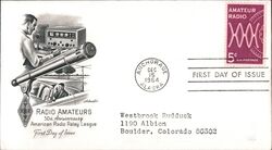 1964 5c Amateur Radio First Day Cover First Day Cover