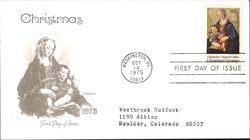 1975 10c Christmas First Day Cover First Day Cover