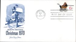 1970 6c Christmas First Day Cover First Day Cover