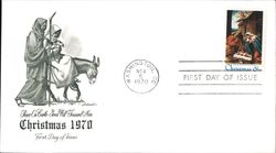 1970 6c Christmas First Day Cover First Day Cover