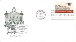 1974 10c First Continental Congress First Day Cover First Day Cover