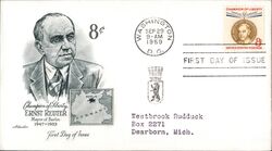 1959 8c Ernst Reuter Champion of Liberty First Day Cover First Day Cover