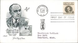 1959 4c Ernst Reuter Champion of Liberty First Day Cover First Day Cover