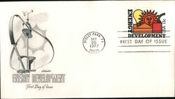 1977 13c Energy Development First Day Cover First Day Cover