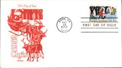 1982 20c Season's Greetings Christmas First Day Cover First Day Cover
