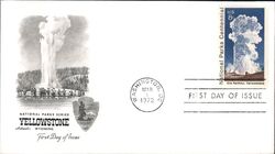 1972 8c Yellowstone National Park First Day Cover First Day Cover