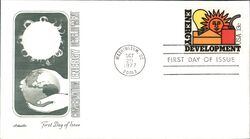 1977 13c Energy Development First Day Cover First Day Cover