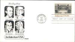 1982 20c Architecture USA First Day Cover First Day Cover