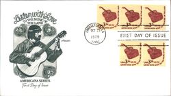 1979 3.1c Music of the Land Block of 4 Stamps FDC First Day Cover