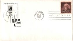 1954 3c George Eastman First Day Cover First Day Cover