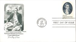 1978 13c Captain James Cook First Day Cover First Day Cover