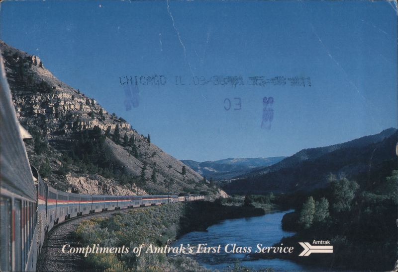Amtrak California Zephyr Train, First Class Service
