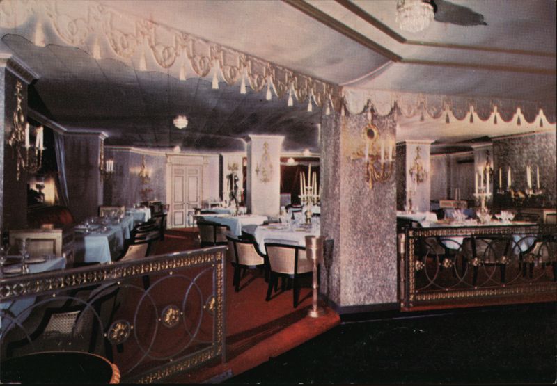 Restaurant Monseigneur Interior, Habana Cuba