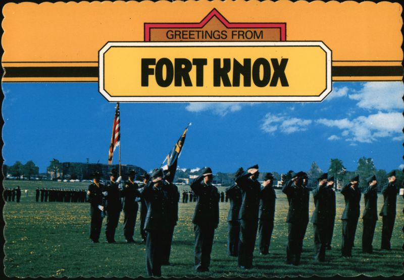 Greetings from Fort Knox, Military Graduation Review Kentucky