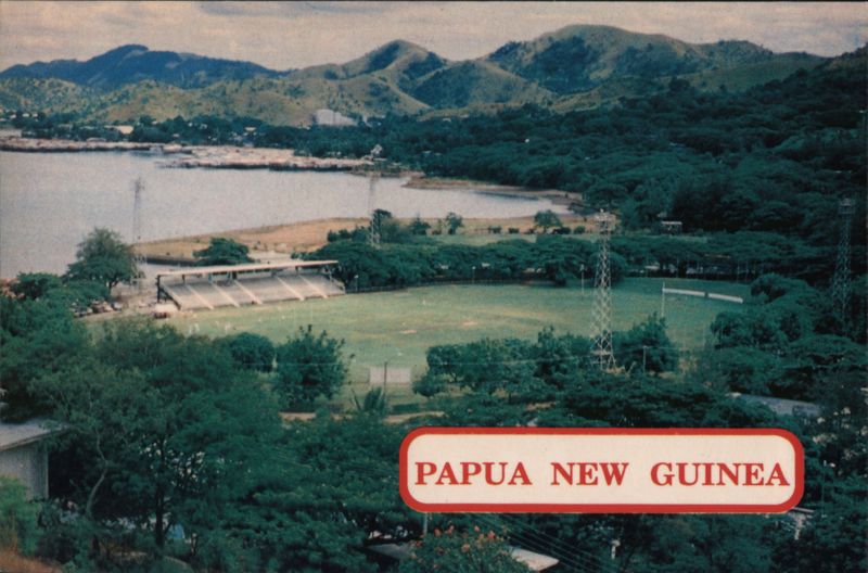 Hubert Murray Stadium, Port Moresby Papua New Guinea