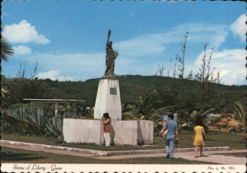Statue of Liberty at Paseo de Susanna, Guam Agana Mac Miller