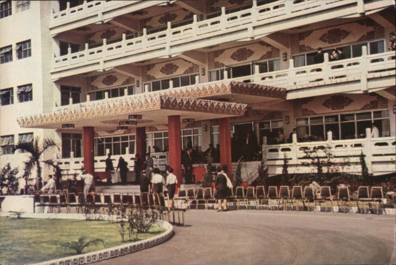 Mandarin Hotel Entrance, Taipei, Taiwan China