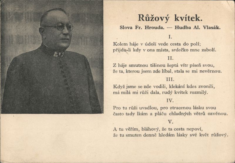 Růžový kvítek Song Lyrics by Fr. Hrouda Songs & Lyrics