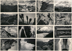 Set of 16: Ansel Adams: From Hurricane Ridge, Olympic National Park Postcard