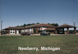 Comfort Inn Motel, Newberry, Michigan Postcard
