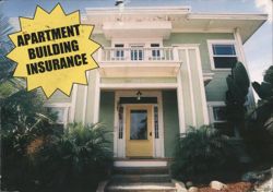 Apartment Building Insurance Quote Postcard