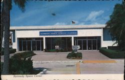 Kennedy Space Center Welcome & Information Center FL Postcard
