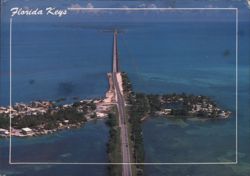 Overseas Highway, Conch Key, Florida Keys Postcard