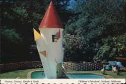 Goosey, Goosey, Gander's Castle at Children's Fairyland Postcard