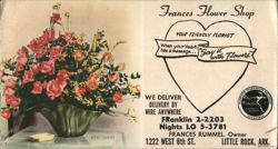 Frances Flower Shop, Say it with Flowers Blotter