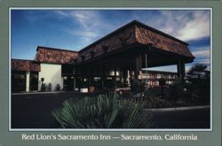 Red Lion's Sacramento Inn - Sacramento, California Postcard