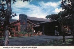 Volcano House at Hawaii Volcanoes National Park Postcard