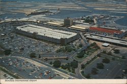 Honolulu International Airport Postcard